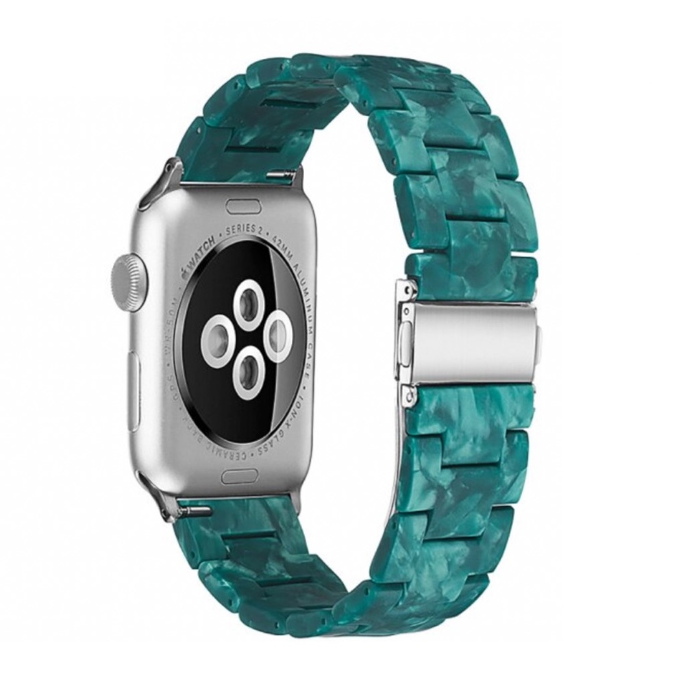 NEW Emerald Resin Replacement Apple Watch Band